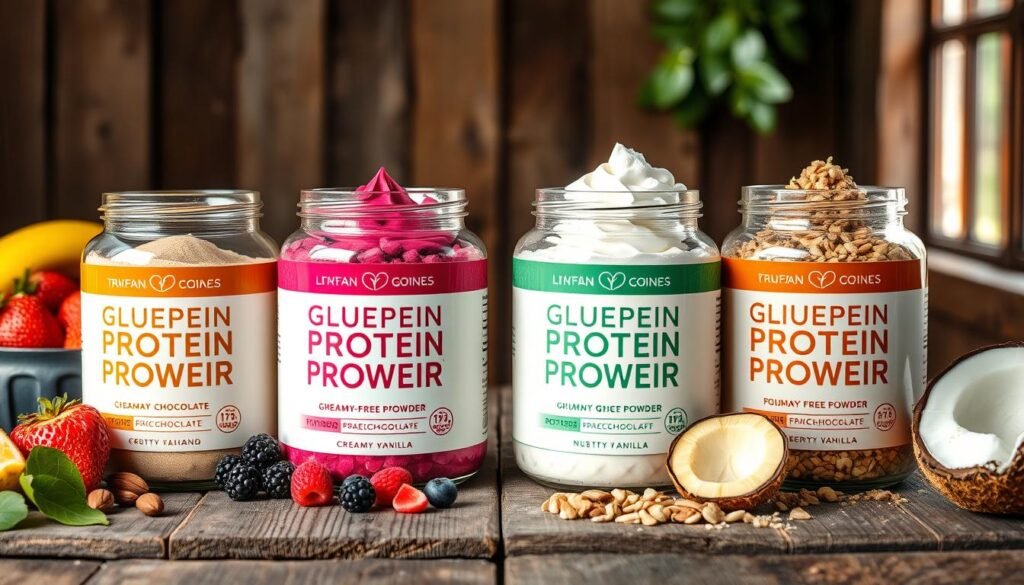 gluten free protein powder flavors