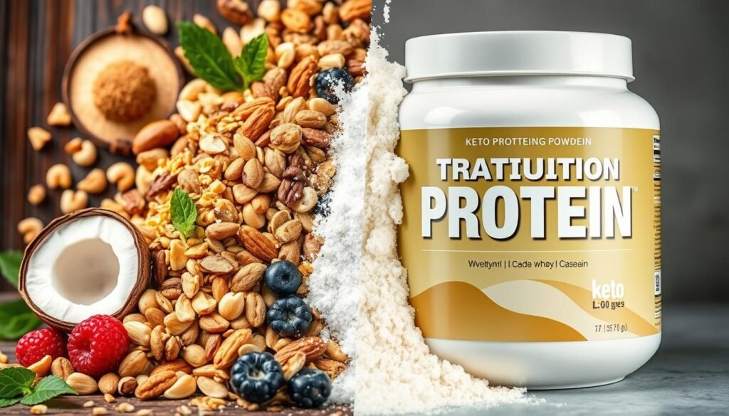 keto protein powder vs traditional protein powder
